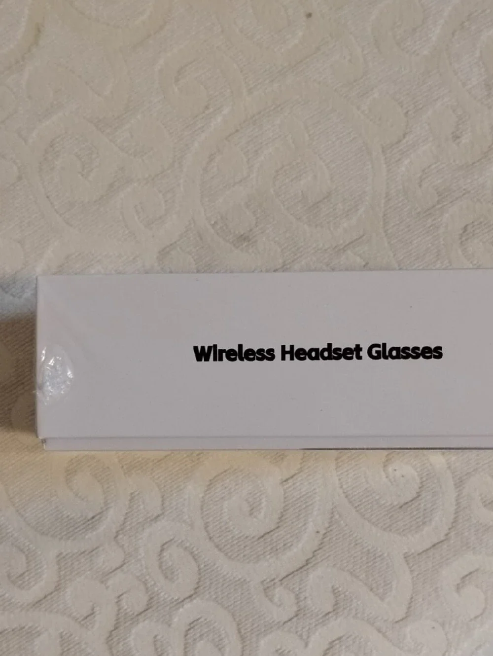 Source Unknown Black Wireless Headset Glasses
